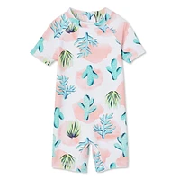Maillot de bain 1 pièce anti-UV George pour bébés garçons Tailles 3-24 mois