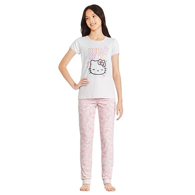 Hello Kitty Girls' Pajama 2-Piece Set