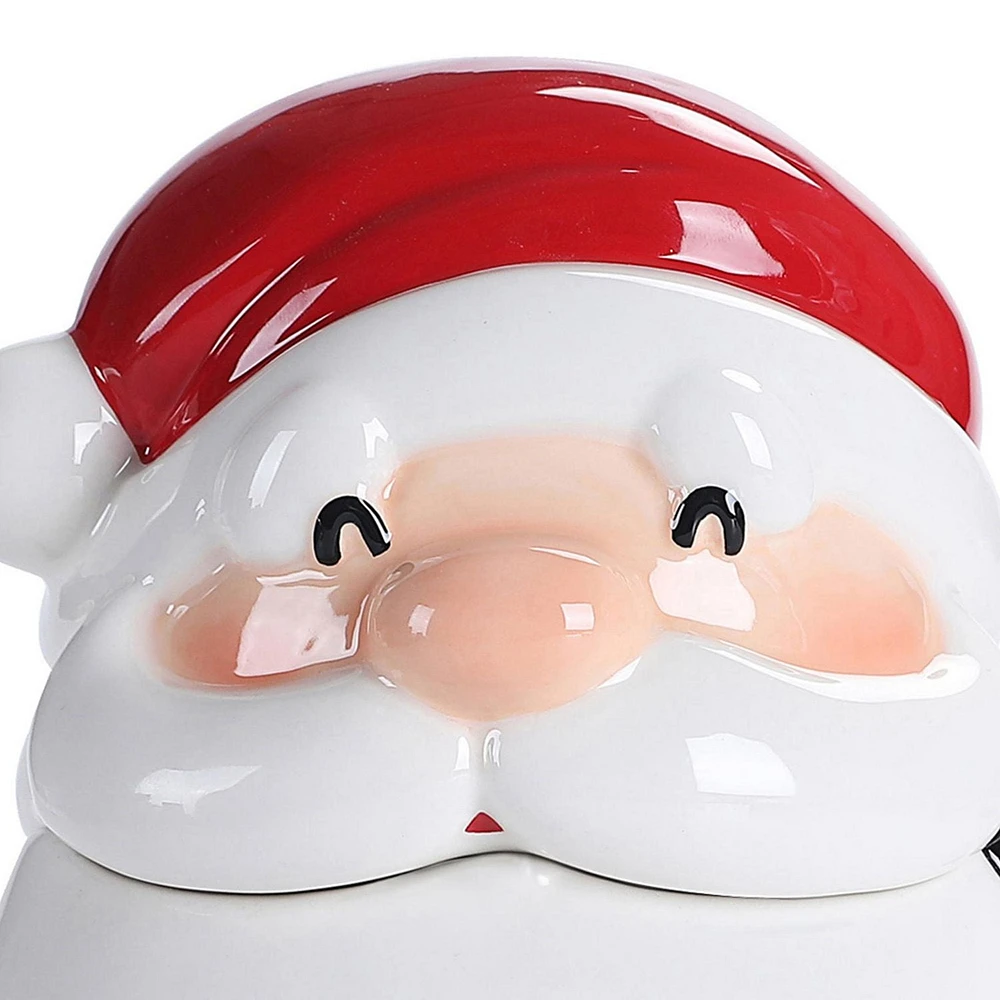 Holiday Time Santa Cookie Jar