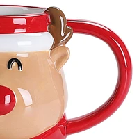 Holiday Time Reindeer Mug