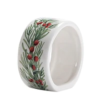 Holiday Time 4-Peiece Napkin Ring Set