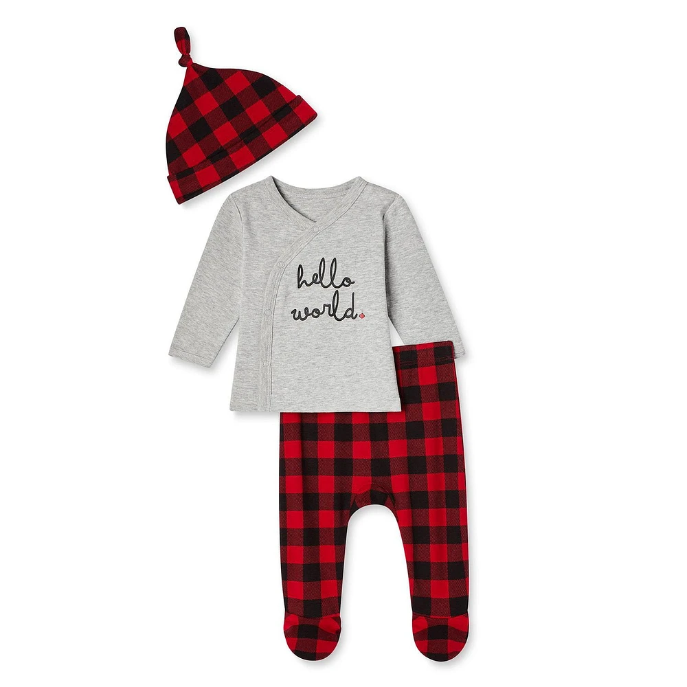 Canadiana Infants' Unisex 3-Piece Set