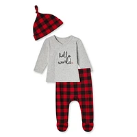 Canadiana Infants' Unisex 3-Piece Set