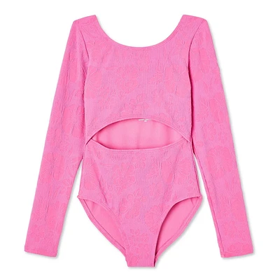 Maillot de bain anti-UV 1 pièce George pour filles Tailles TP–TG