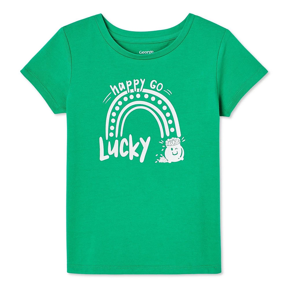 George Toddler Girls' St. Patrick's Day Tee