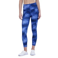 Reebok Women's Everyday Highrise 7/8 Printed Legging With Pockets 25" Inseam