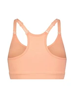 Reebok Women's Low Impact Favorite Racerback Sports Bra with Removable Cups