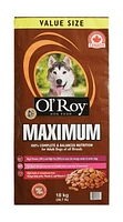 Ol' Roy Maximum - Dry food for Adult dogs, 18 Kg (39.7 lb)