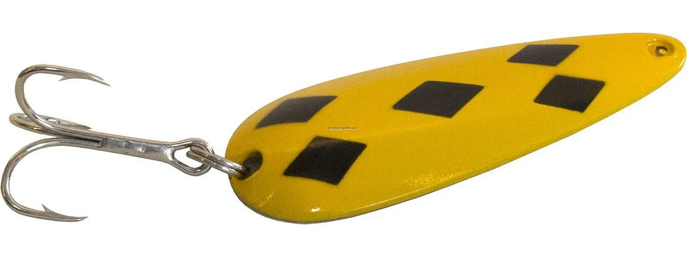 Len Thompson 2 YB Original Series Spoon, 3 1/4", 1 oz, Yellow Black, High quality, rust-resistant