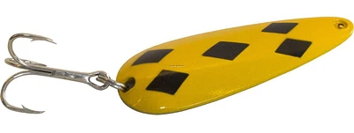 Len Thompson 2 YB Original Series Spoon, 3 1/4", 1 oz, Yellow Black, High quality, rust-resistant