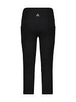 Reebok Women's Everyday Highrise Capri Legging With Pockets 20" Inseam