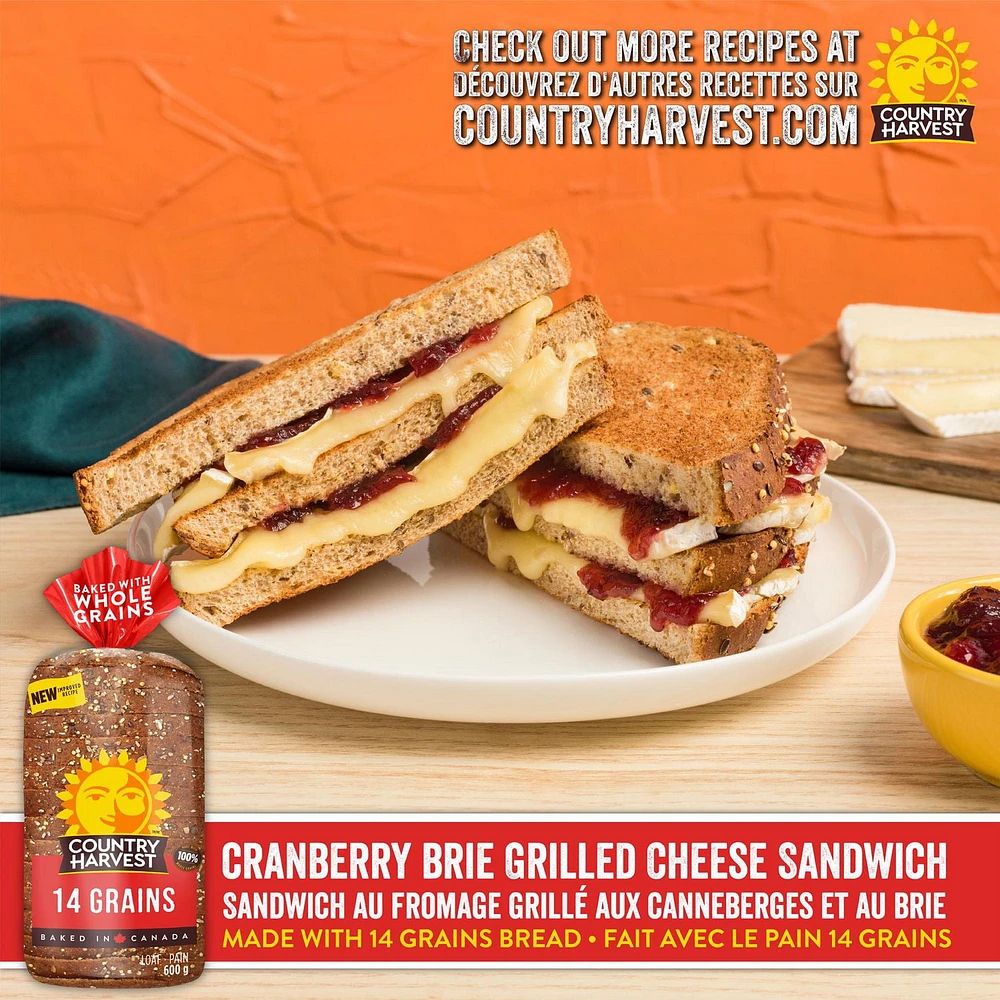 Country Harvest 14 Grains Sliced Bread, 600 g
