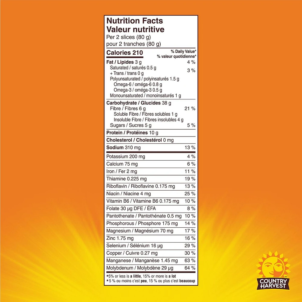 Country Harvest 14 Grains Sliced Bread, 600 g