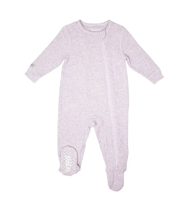 Juddlies Designs - Newborn, Baby, Toddler - Breathe-Eze Collection Sleeper - Cotton - Lavender Fleck