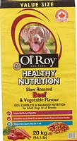 Ol' Roy Healthy Nutrition Roasted Beef Flavour Dry Dog Food, 20 kg