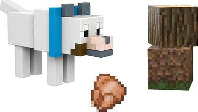 Minecraft Wolf Figure