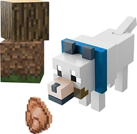 Minecraft Wolf Figure