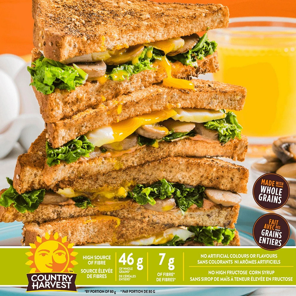 Pain tranché grains anciens de Country Harvest 600g
