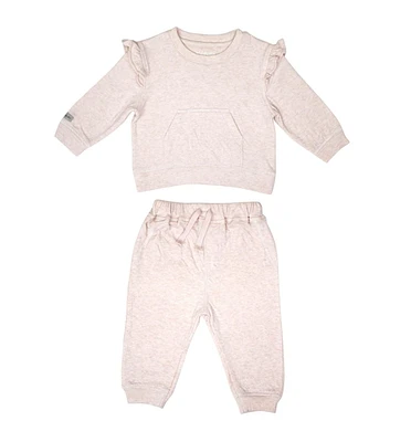 Juddlies Designs - Baby, Toddler - Breath-Eze Collection - 2 Piece Cotton Jogger Set