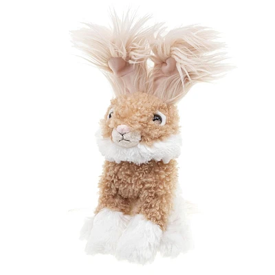 Way to Celebrate Easter Fluffy Sitting Bunny Plush Toy, Tan