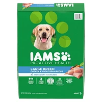 Iams Chicken & Whole Grains Recipe Adult Large Breed Dry Dog Food, 6.8-18.14kg