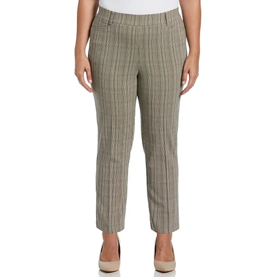 Rafaella Women's Plus Size Straight Leg Dress Pants