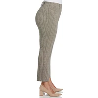 Rafaella Women's Plus Size Straight Leg Dress Pants