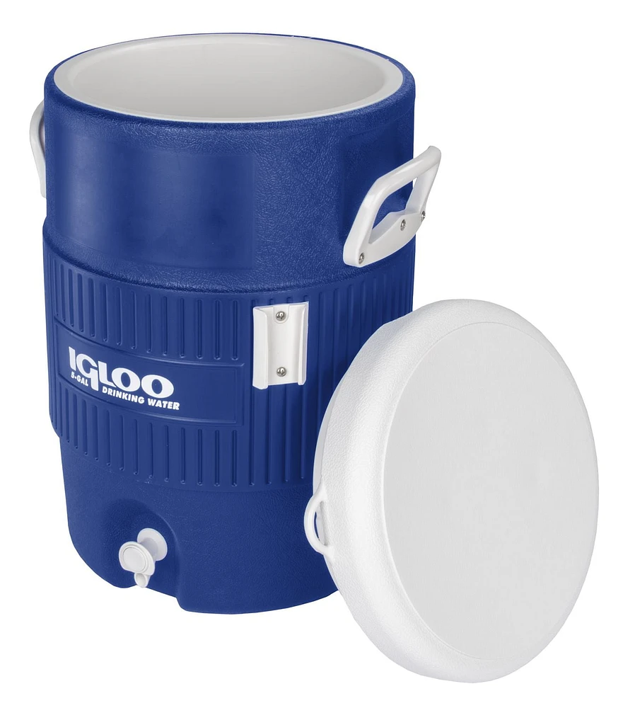 IGLOO 5 GALLON BEVERAGE COOLER WITH CUP DISPENSER