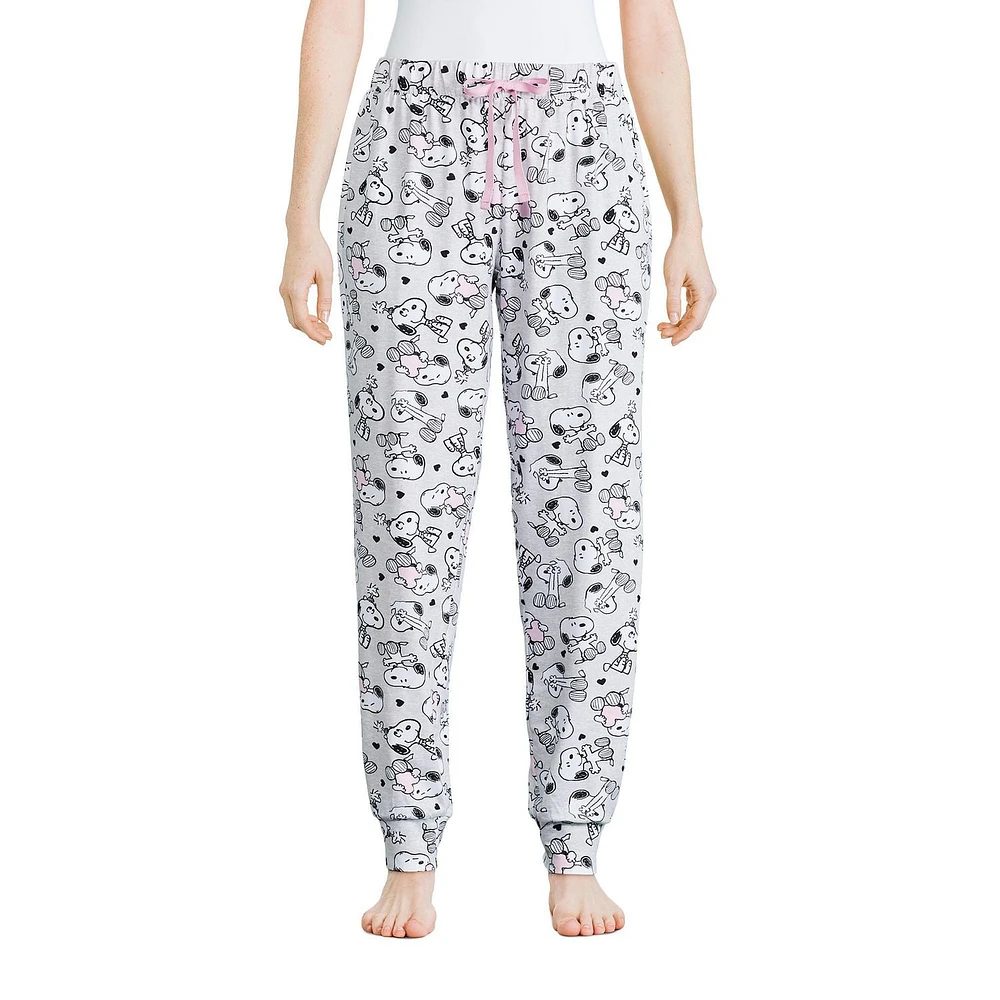Jogger de nuit Snoopy Peanuts pour femmes Tailles TP–TG