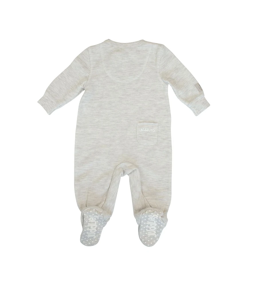 Juddlies Designs - Newborn, Baby, Toddler - Mini Waffle Collection - Footed Sleeper