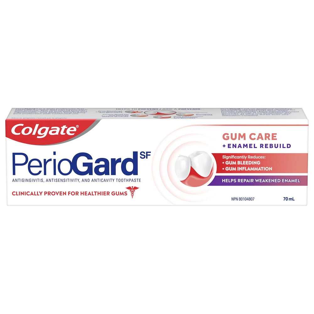 Colgate PerioGard Toothpaste Gum Care + Enamel Rebuild, Colgate PerioGard Toothpaste