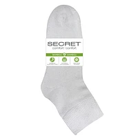 Secret Confort 2pk Chaussettes en Bambou Non Contraignantes Pointures 6 à 10