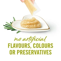 Fancy Feast Savoury Purée Naturals avec Poulet Naturel dans une Sauce Demi-Glace, Gâteries pour Chats 40 g 40g