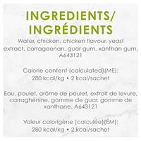 Fancy Feast Savoury Purée Naturals avec Poulet Naturel dans une Sauce Demi-Glace, Gâteries pour Chats 40 g 40g