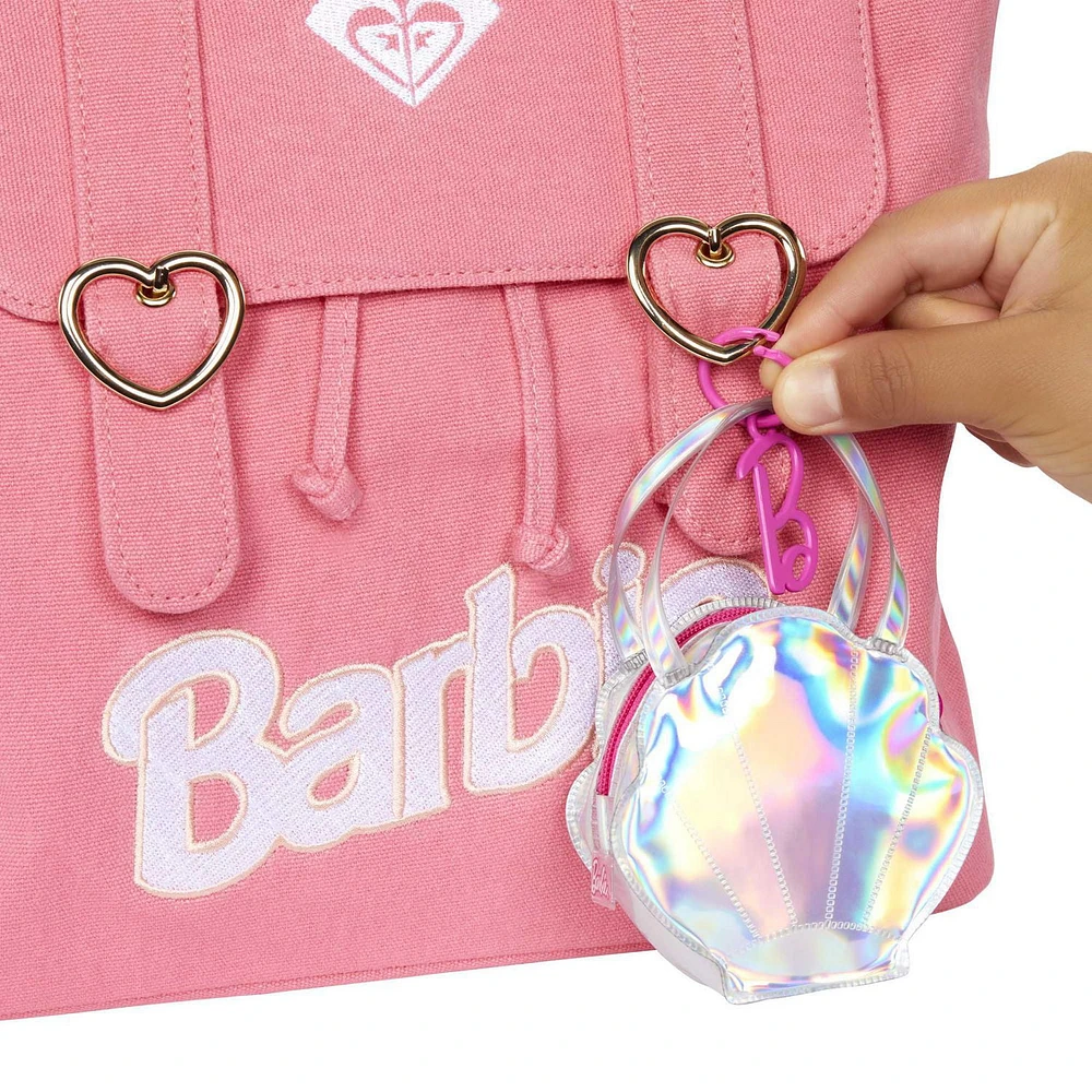 Barbie Clothes, Deluxe Bag with Swimsuit and Themed Accessories