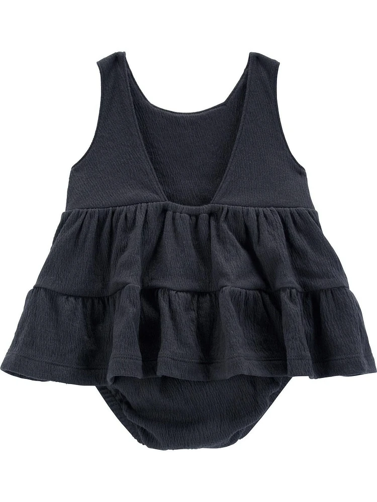 Robe Carter's Child of Mine IG - Broderie charbon de bois