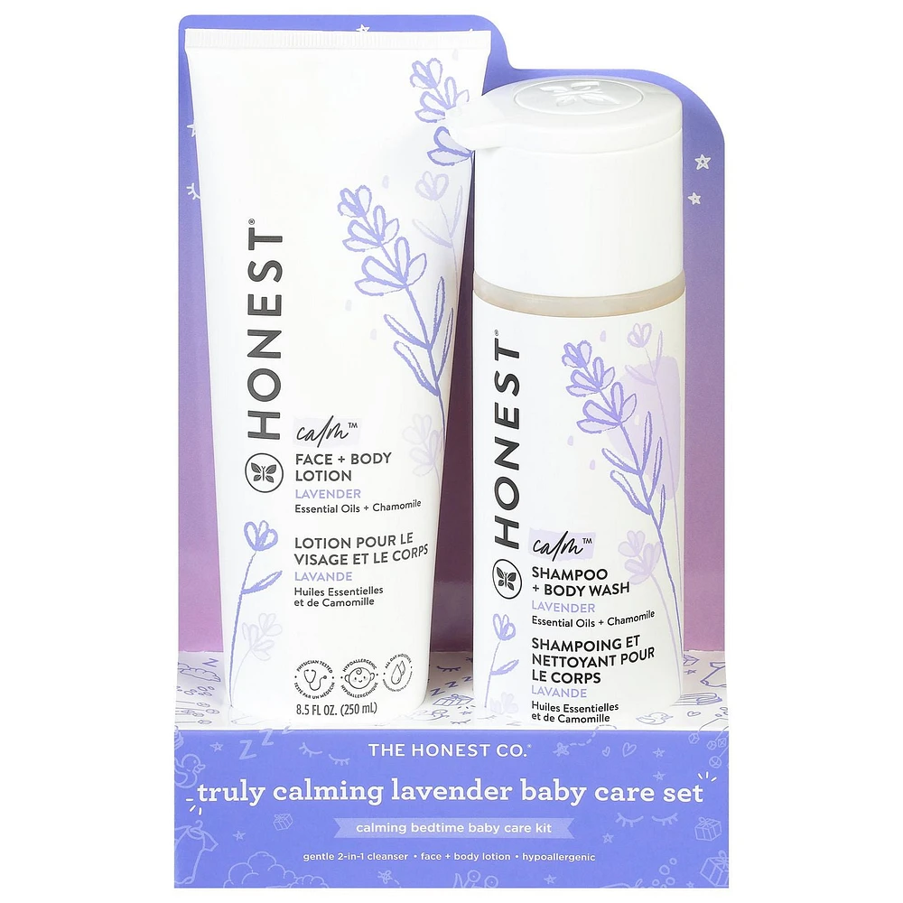 The Honest Company 2pk Lavender Bundle
