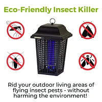 Flowtron 1.5 Acre Electronic Insect Killer BK80CCN Black