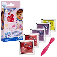 Baby Alive, nourriture en poudre pour poupée, 5 sachets de nourriture pour poupée