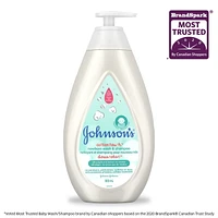 Johnson's Baby, Cottontouch, Newborn Wash & Shampoo, 800 mL