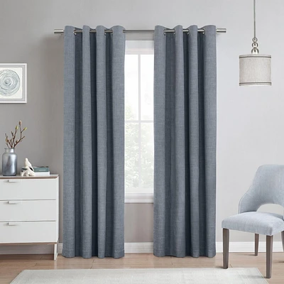 Malcolm Blackout Grommet Indoor Curtain