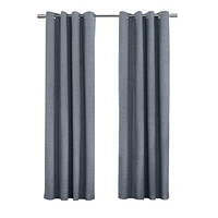 Malcolm Blackout Grommet Indoor Curtain