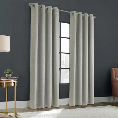 Zora Room Darkening Grommet Indoor Curtain