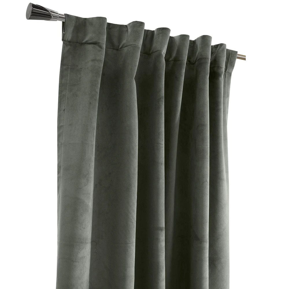 Sicily Room Darkening Dual Header Indoor Curtain