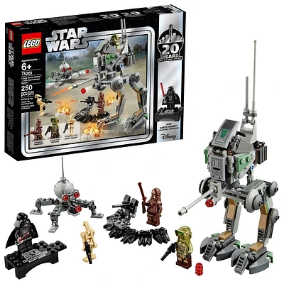 LEGO Star Wars Clone Scout Walker – 20th Anniversary Edition 75261 Toy Building Kit (250 Pieces)