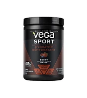 Vega Sport Electrolyte Rehydratant, Baies, 40 Portions, 148g 40 Portions