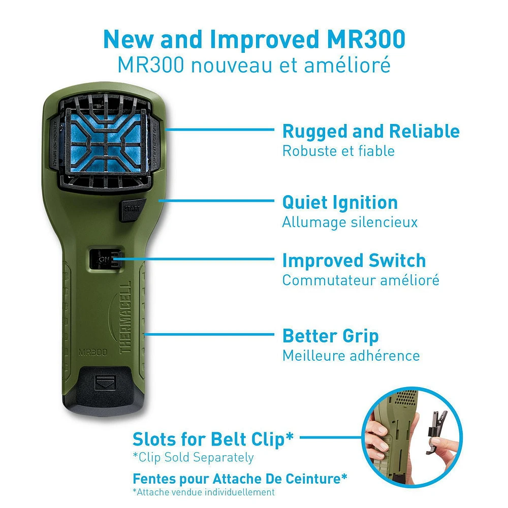 MR300G Portable Mosquito Repeller - Olive