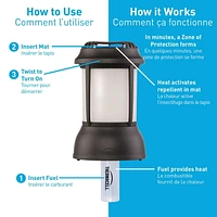 Thermacell Patio Shield Mosquito Repeller Lantern