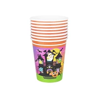 8ct paper cups - family house