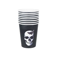 8ct paper cups - skull